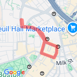 Staniford Street Daily Route. route map