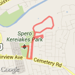 Kereiakes  route map