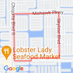 Skyline/Chiquita loop route map