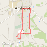 Long Run = 9 Miles  route map