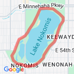 Nokomis route map