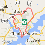 29km Practice run route map