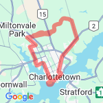 29km Practice run route map