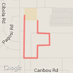 5th grade 1.2 mile route map