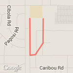 3-4 grade .8 miles route map