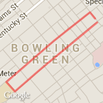 campus and back route map