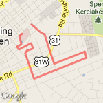 magnolia/nutwood route map