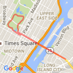 6 Mile QB Bridge & CP Souther Loop route map