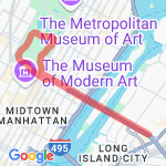 6 Mile QB Bridge & CP Souther Loop route map