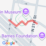 fairmount park west 6 miles route map