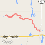 Pigeon Creek 327 to 900 route map