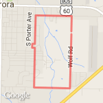 Stompin' Out Hunger 5K Run/Walk 2015 Oct. 24th route map