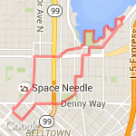 Broad Street to Lake route map