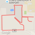 Lewis XC 4K route map