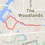3 Woodlands Waterway route map