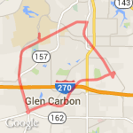 Long Ass Run route map