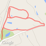 HW XC Home route map