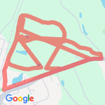 HW XC Home route map