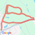 HW XC Home route map