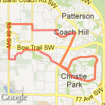 longer strathcona run route map