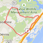 Marmora 25 route map