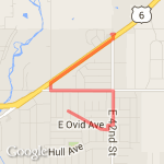 Robbery Route route map