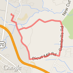 7 miler - New Cut-Gambrills-Dicus Mill-Burns Crossing route map