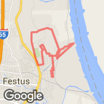 6 mile loop route map