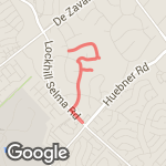 Shavano 2.5 route map