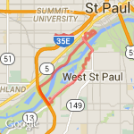 high to sheppard to 13 and home route map