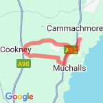 Cookney Circuit route map