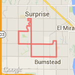 up bullard route map