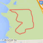 3 MILE LOOP route map