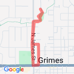 Caseys run route map