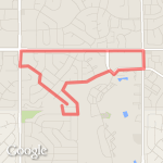 108 street to 96th route map