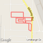 2 mile work route route map