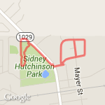 To the park and back route map