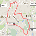 Rathmines route map