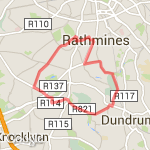 Rathmines route map