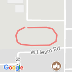 Centennial Track route map