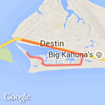 HARBOR WALK 7.5 MILER route map