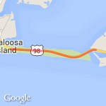 HARBOR WALK 10 MILER route map