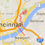 Mount Adams Climb route map