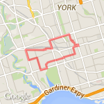 13k from rr through duff route map