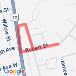 RelaxRoute route map