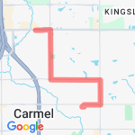 marthas house to orange leaf route map