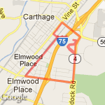 Work route route map