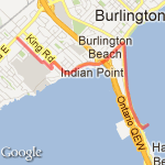 Lighthouse Run route map