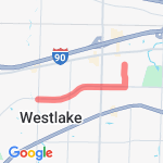 Mom's house route map