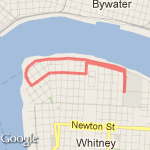 Federal City 5K route map